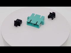 Flange One Piece Molding SC Duplex  Adapter