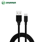 Alloy Clothing Braided 5V 2.1A USB Data Cable For Samsung Huawei