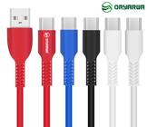 Long SR Anti Bending 2.1A USB2.0 Data Cable For Samsung Smartphone