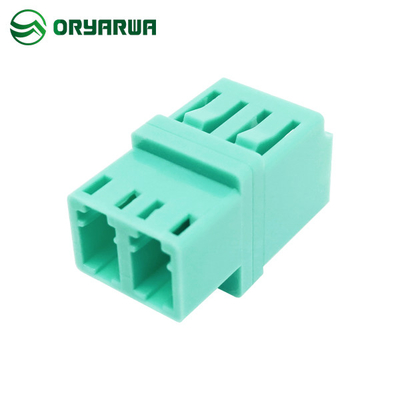 Blue RJ45 Duplex LC Fiber Optic Adapter Welded Type