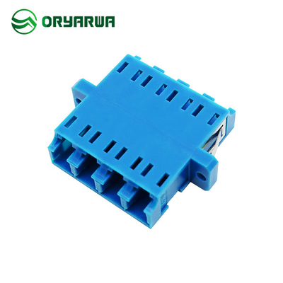 ISO9001 Flange LC Fiber Optic Adapter Single Mode Multimode Welded Type