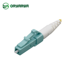RoHS Standard LC Fiber Optic Connector 2.0mm APC With 18mm Boot