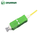 18mm Round Boot SC Single Mode Fiber Connector 1.2mm for FTTH