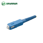Single Mode UPC SC APC Connector 3.0mm 33mm Round Boot ODM OEM