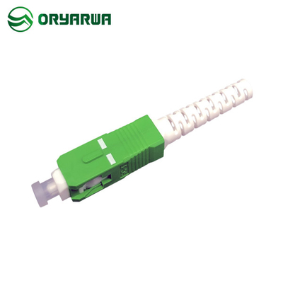 4.0mm SC Single Mode Fiber Connector Duplex 40mm Square Long Boot