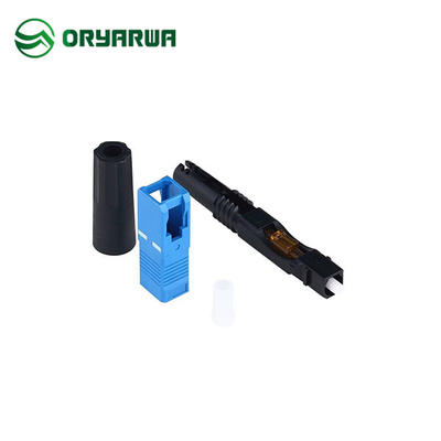 H02 UPC SC Fiber Optic Fast Connector Embedded Quick For Filed Installation