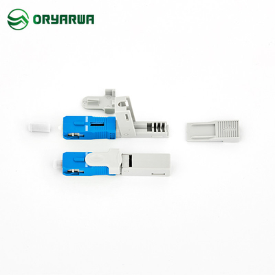 FTTH H03 Fiber Optic Fast Connectors SC UPC With Embedded