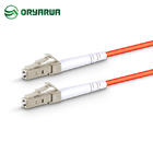 3m LC To LC UPC OM1 Simplex Fiber Optic Multimode Patch Cord For FTTx