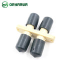 ISO9001 Duplex Fiber ST To LC Adapter Plastic Housing For Telecom