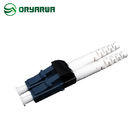 5.25mm Duplex LC Fiber Optic Connector Single Mode Multimode Ferrule