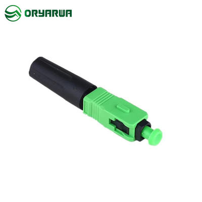 FTTH Fiber Optic Fast Connector SC APC 50mm Quick Assembly With Embedded