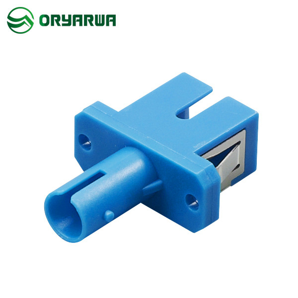 SC To ST Fiber Optic Hybrid Adapter For FTTH Meeting IEC613000
