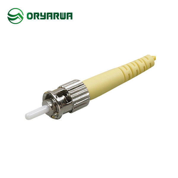 3.0mm Multimode ST Connector 40mm Long Boot For ST Pigtail Cable