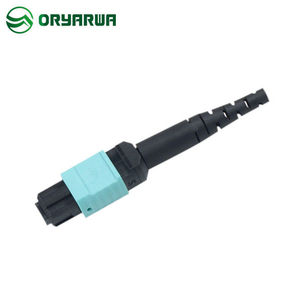 RoHS 3.0mm Female MPO Fiber Connector UPC APC Polished For FTTX
