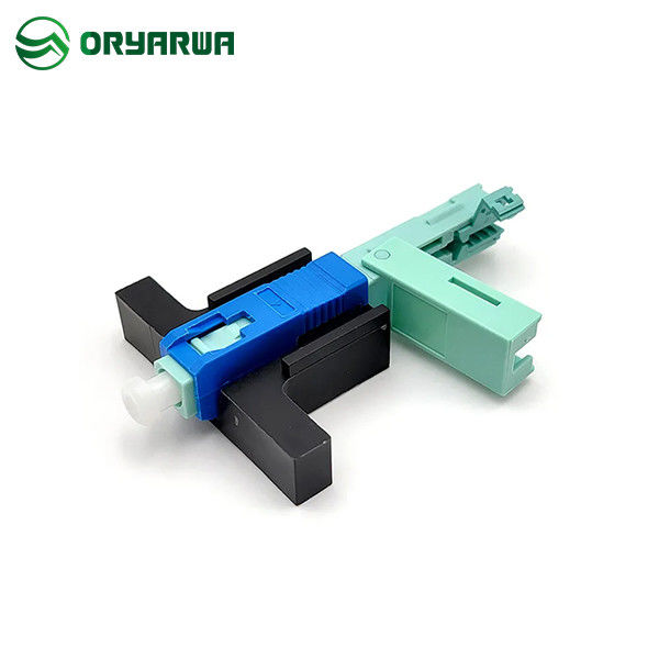 FTTH FTTA Fiber Optic Fast Connector SC UPC L13 60mm Length ISO9001