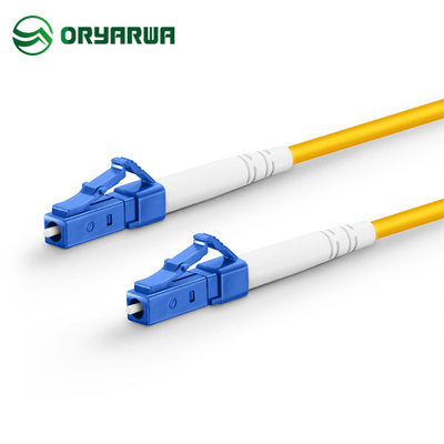 LC UPC to LC UPC Simplex Single Mode Patch Cord OS2 LSZH